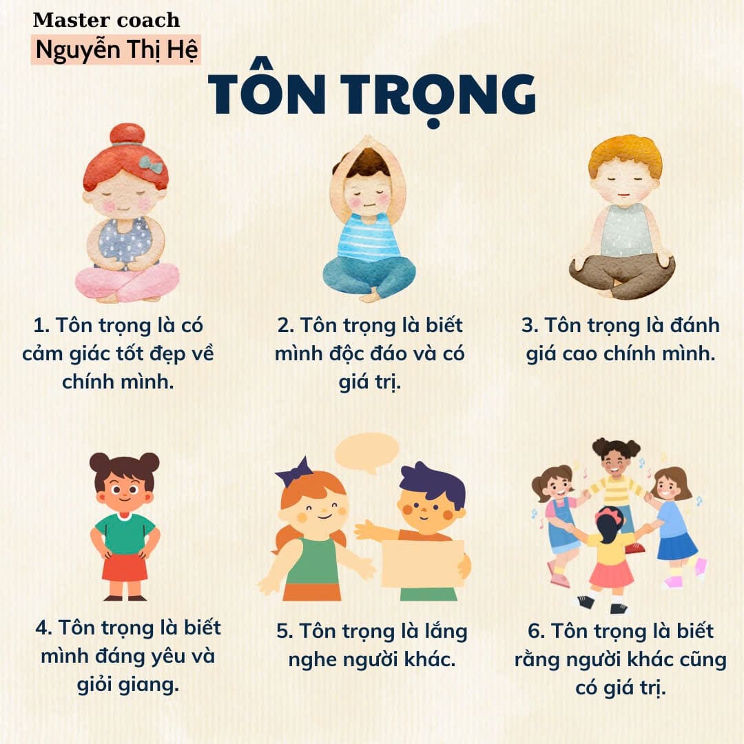 Giá Trị Sống Dạy Trẻ Từ 3-7 tuổi