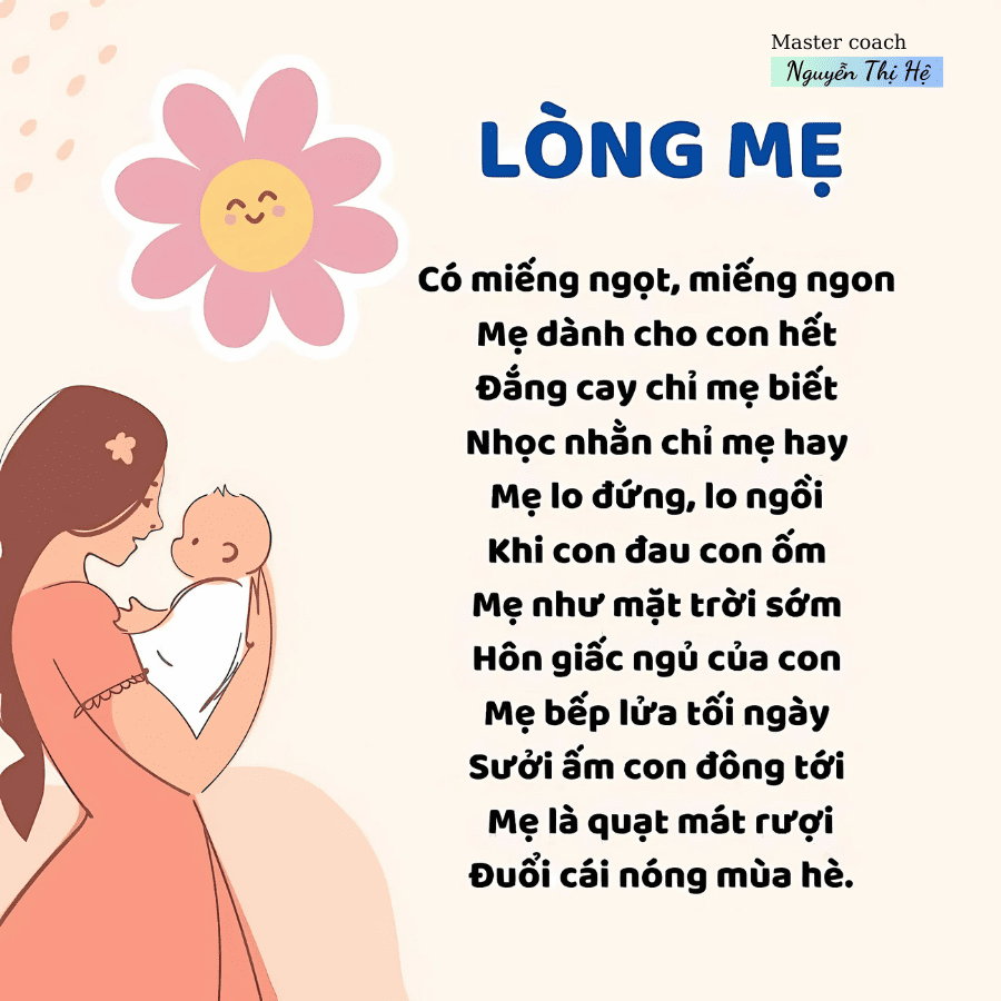 Bài Thơ Về Mẹ