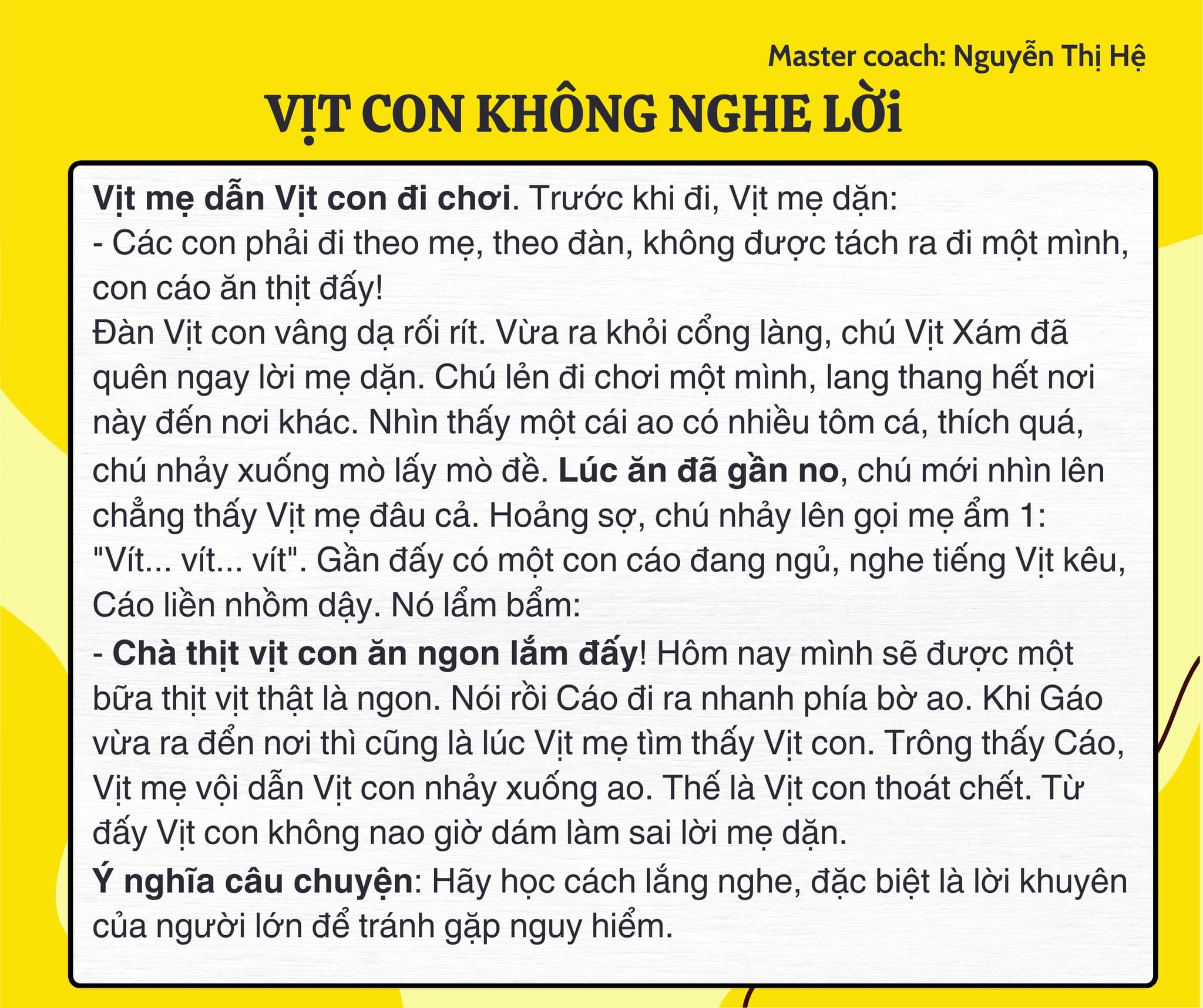 truyện kể bé nghe 5 tuổi