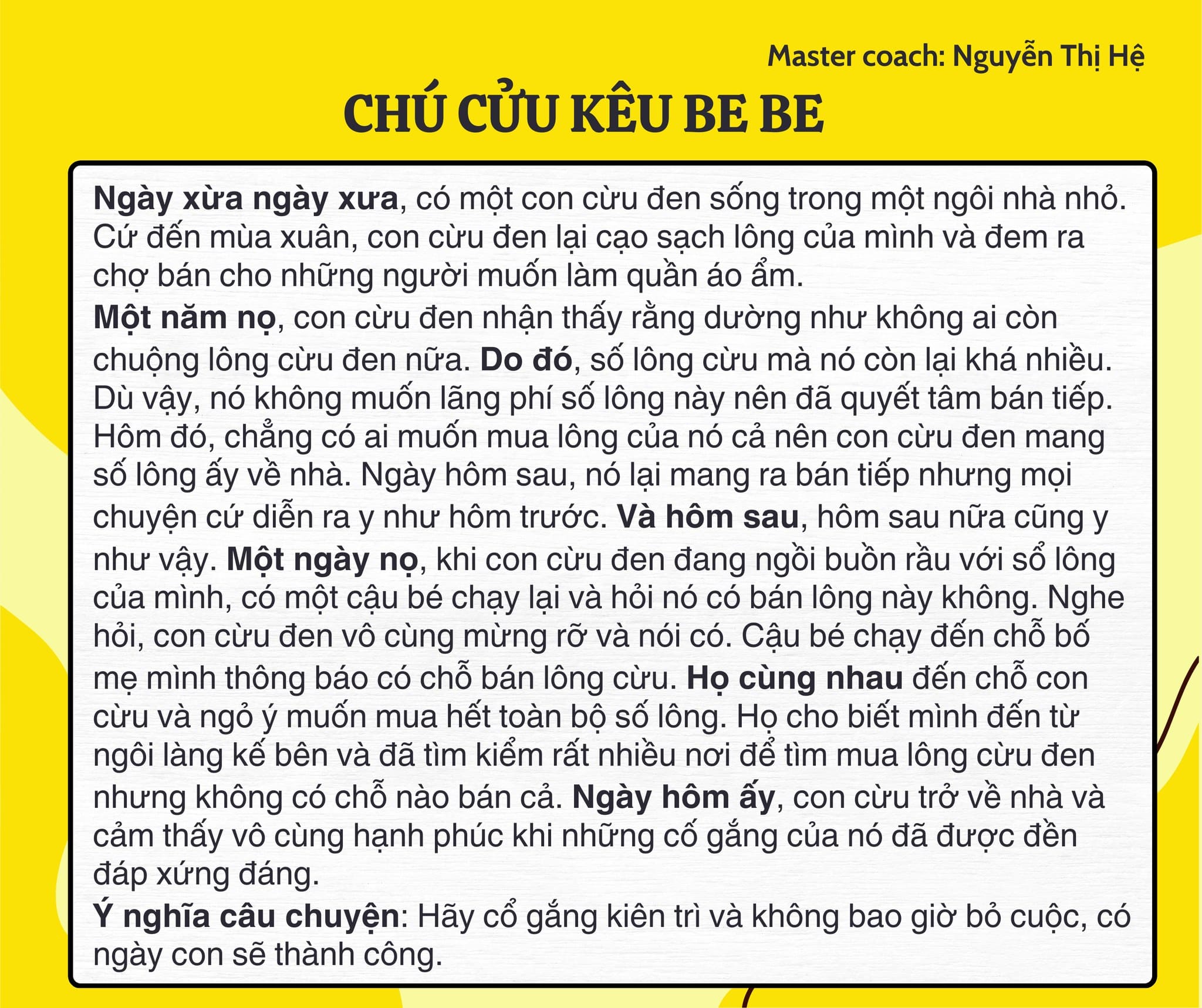 truyện kể bé nghe 5 tuổi