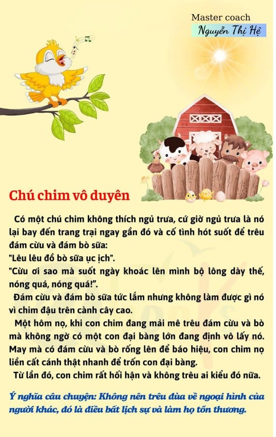 truyện đọc cho em bé sơ sinh