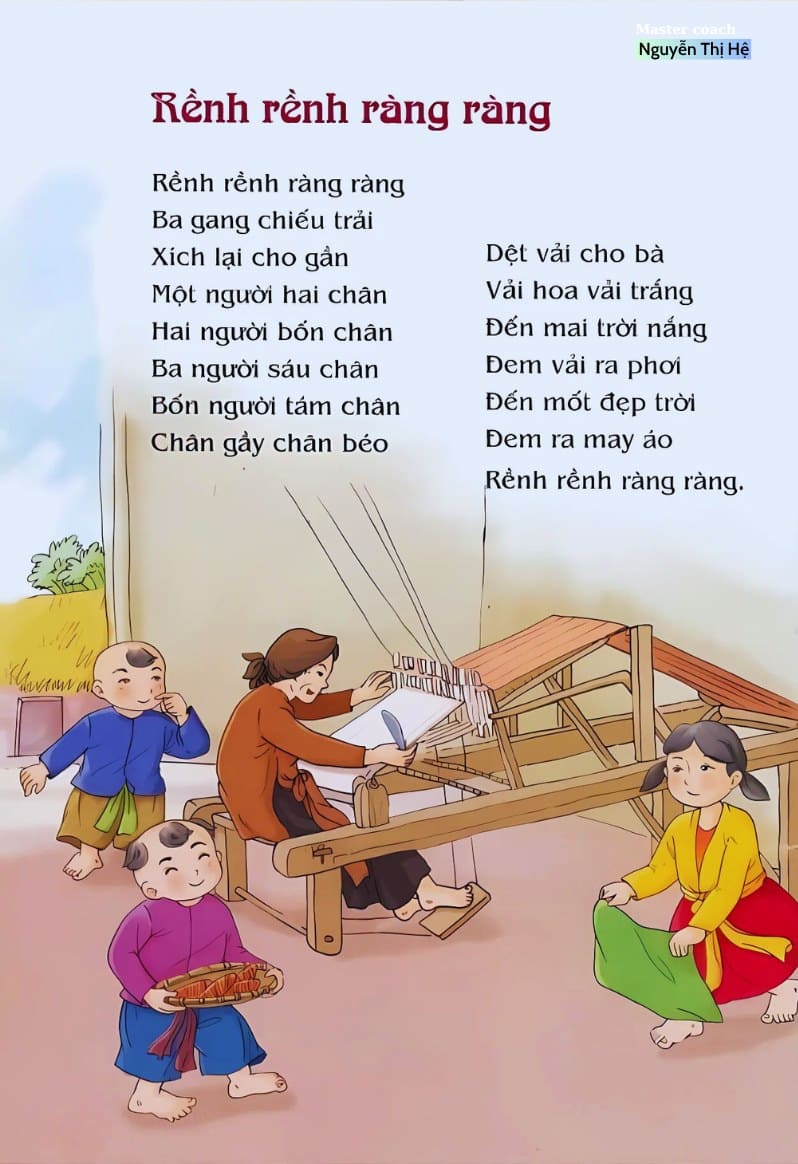 15+ Bài Đồng Dao Cho Bé Tập Nói – Gieo Mầm Ngôn Ngữ Ngay Từ Thuở Lên Ba -  Học viện Nâng Tầm Việt Nam