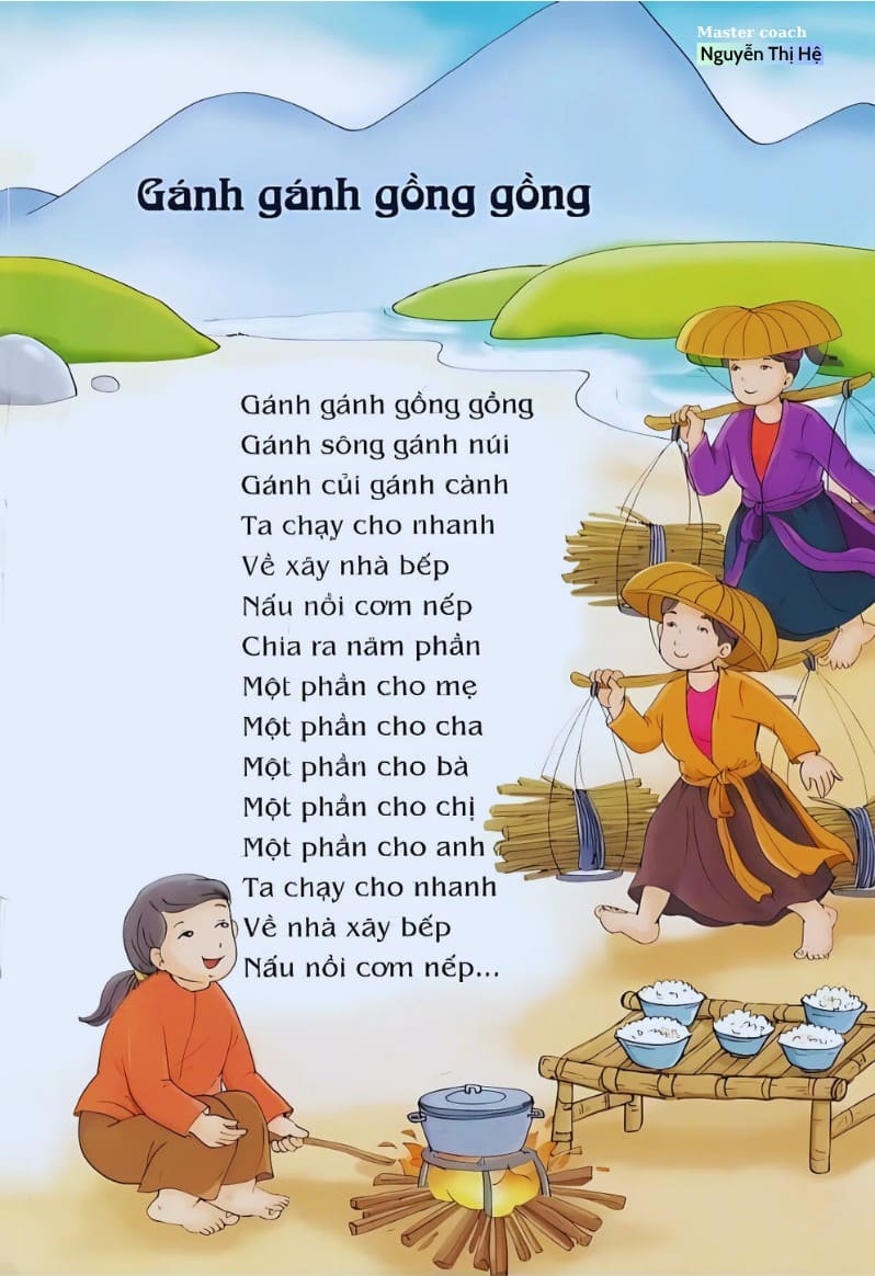 những bài hát đồng dao hay cho bé