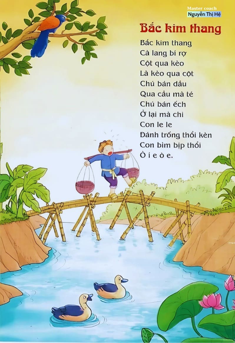 Bài Đồng Dao Cho Bé Tập Nói