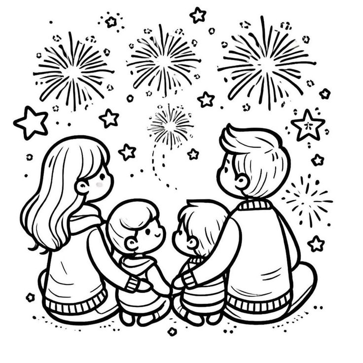 tranh tô màu tết cho bé