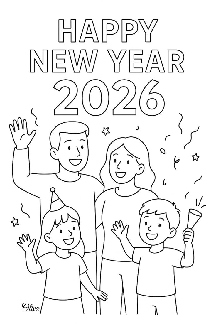 tranh tô màu tết cho bé