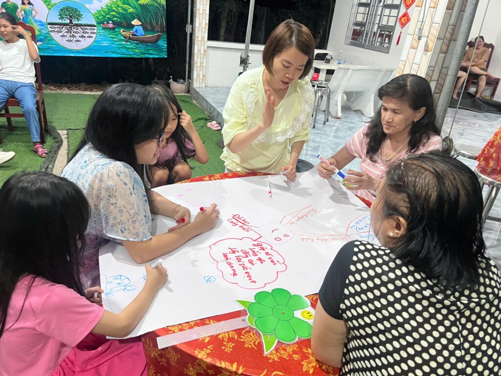 Các gia đình kim cương đang được trải nghiệm cùng nhau