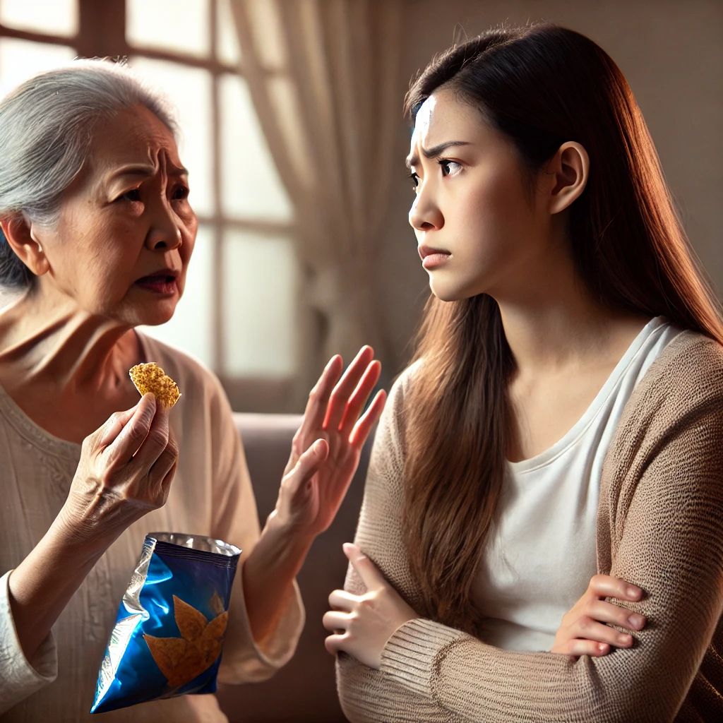 Cáu Gắt Với Người Thân 8