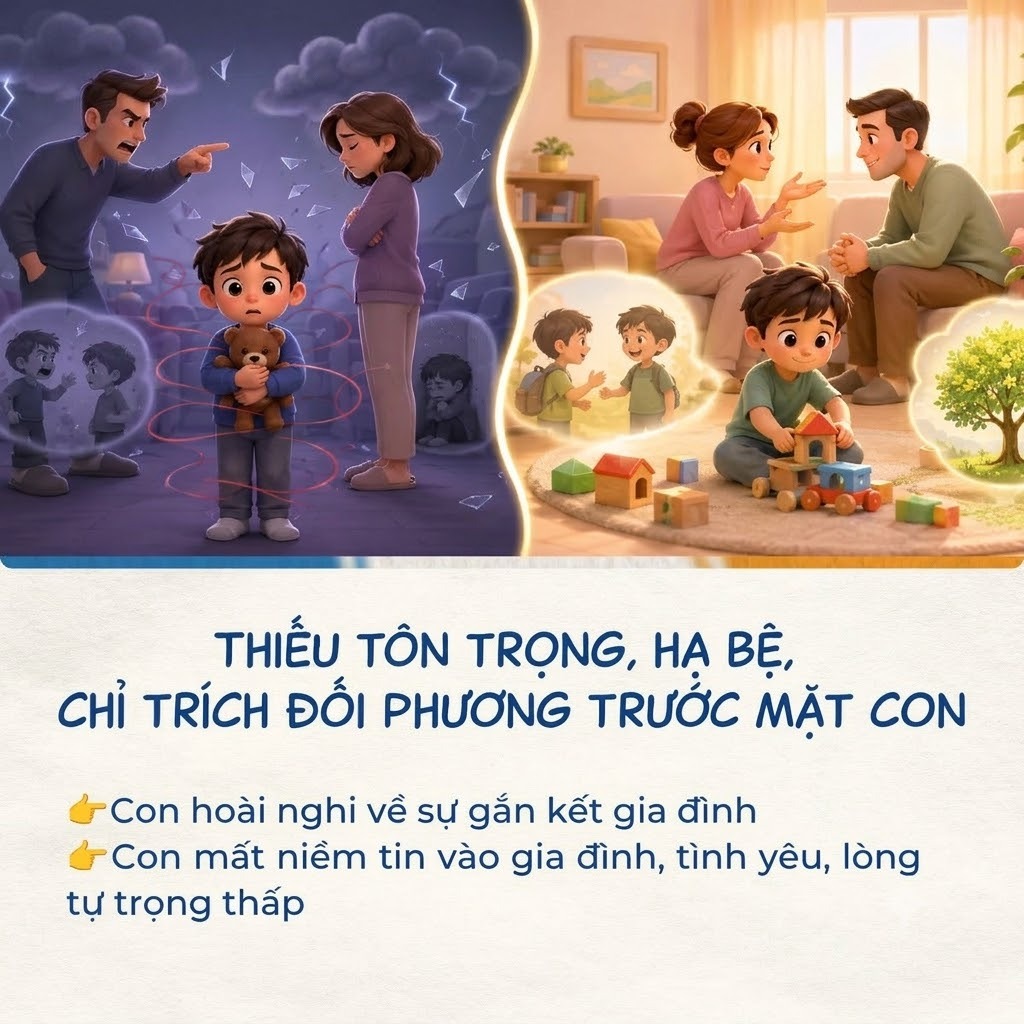 Cách Cha Mẹ Đối Xử Với Nhau