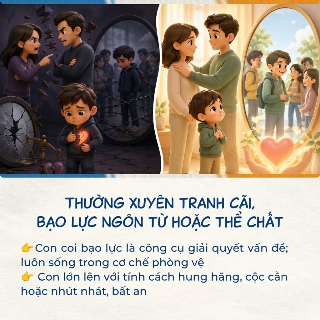 Cách Cha Mẹ Đối Xử Với Nhau 