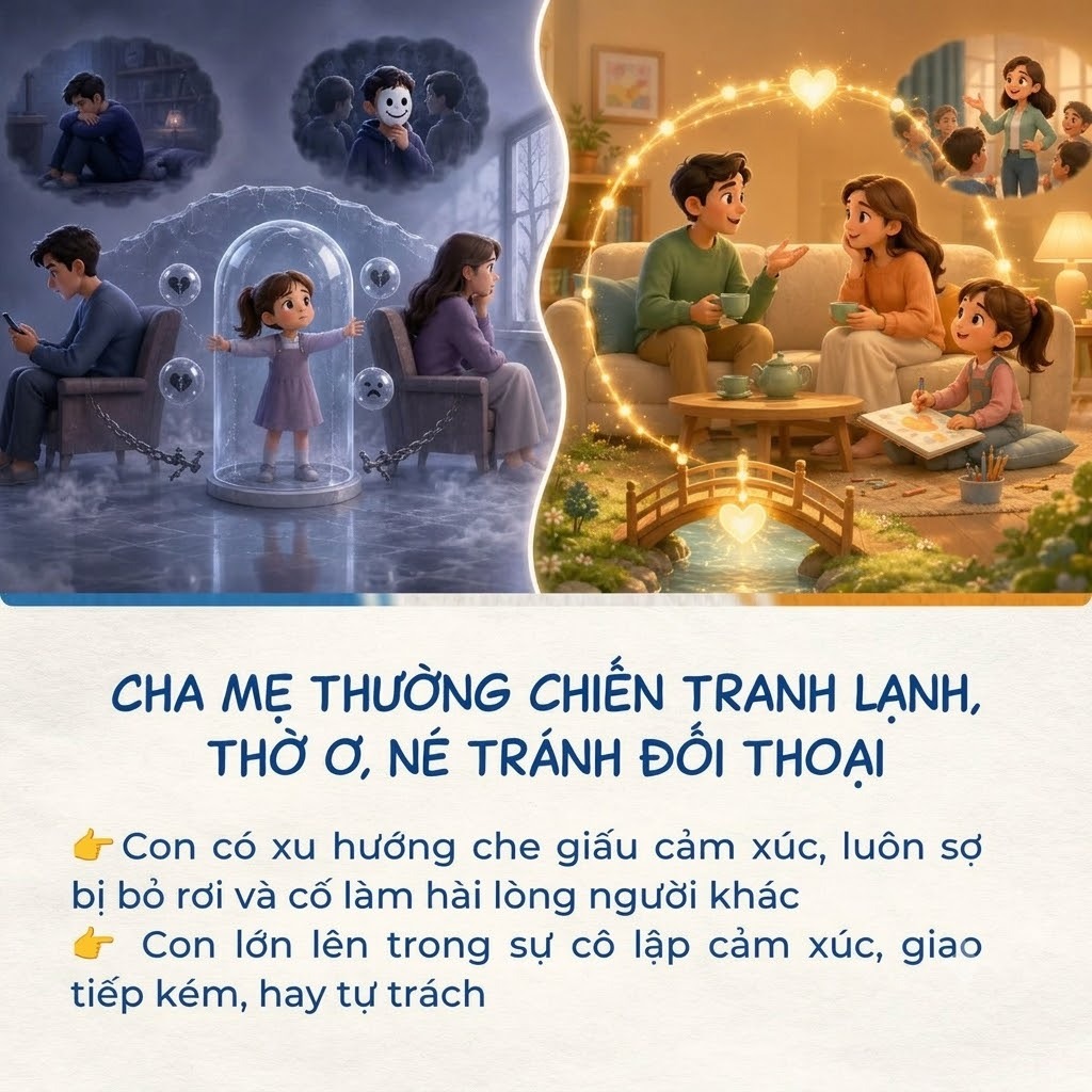 Cách Cha Mẹ Đối Xử Với Nhau 
