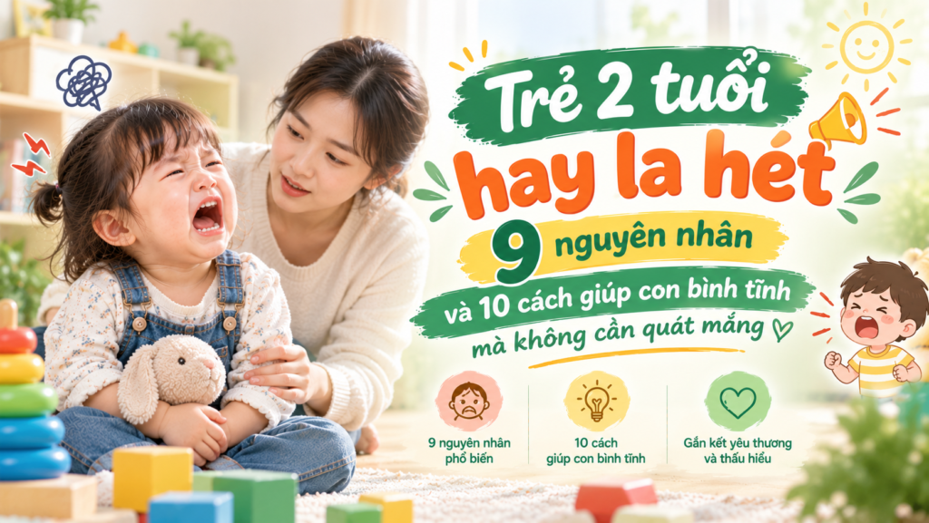 Bé 2 Tuổi Hay La Hét_ Cẩm Nang Bình Tĩnh