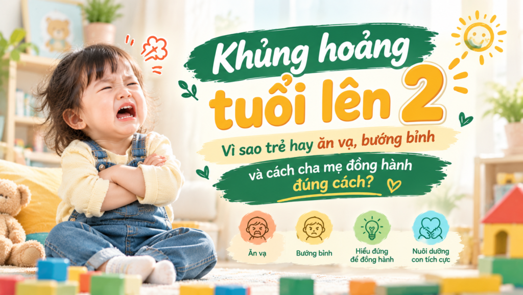 Khủng Hoảng Tuổi Lên 2_ Đồng Hành Cùng Con