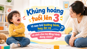 Khủng Hoảng Tuổi Lên 3_ Đồng Hành đúng Cách
