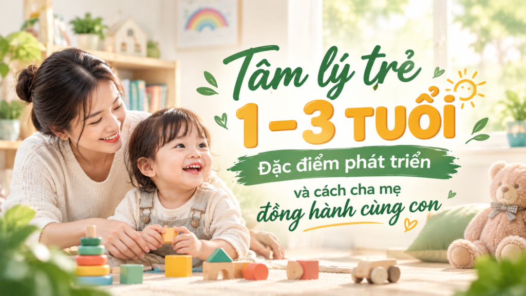 Tâm Lý Trẻ 1–3 Tuổi